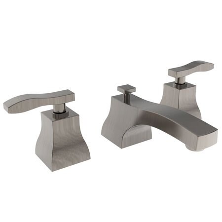 Newport Brass Widespread Lavatory Faucet in Antique Nickel 1040/15A